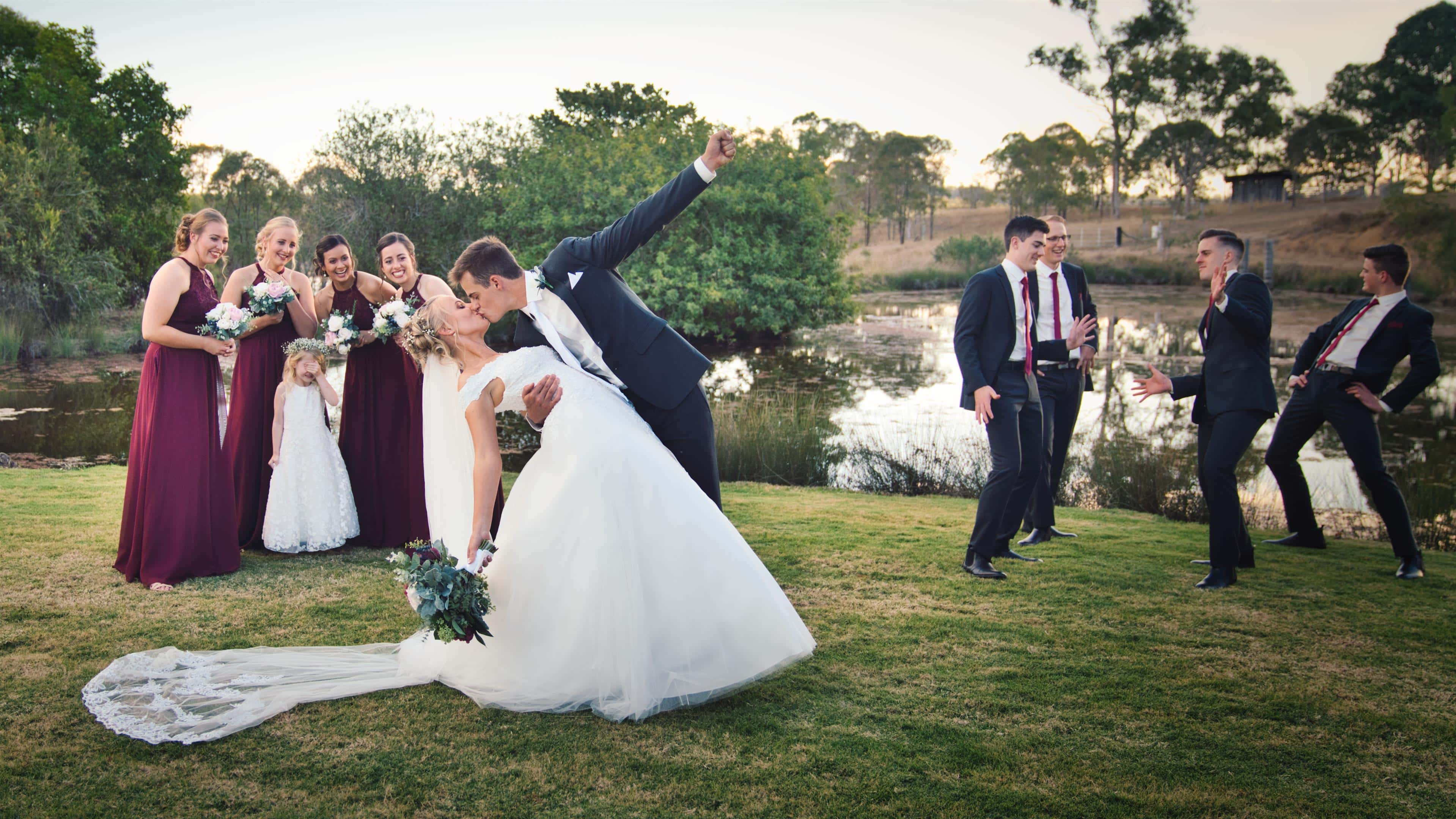 Dusty Hill Wines Wedding photographer and videographer
